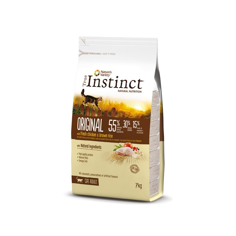 True Instinct Original Tavuklu Yetişkin Kuru Kedi Maması 7Kg