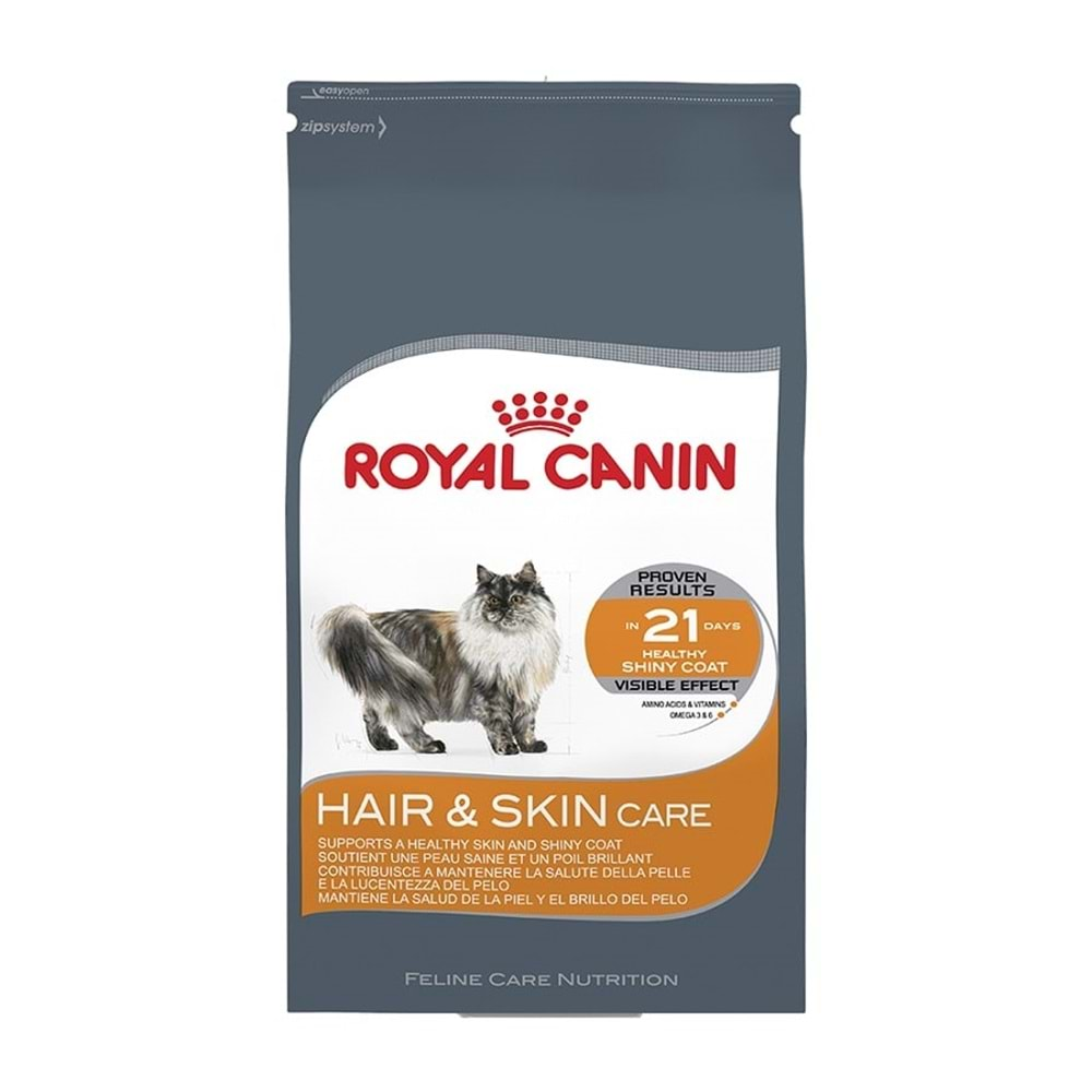 Royal Canin Hair Skin Hassas Tüylü Kediler İçin Mama 2 Kg