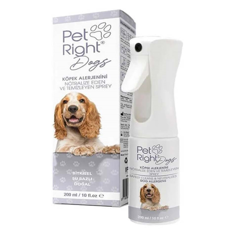 Pet Right Köpek Alerjenini Önleyici Sprey 200ml