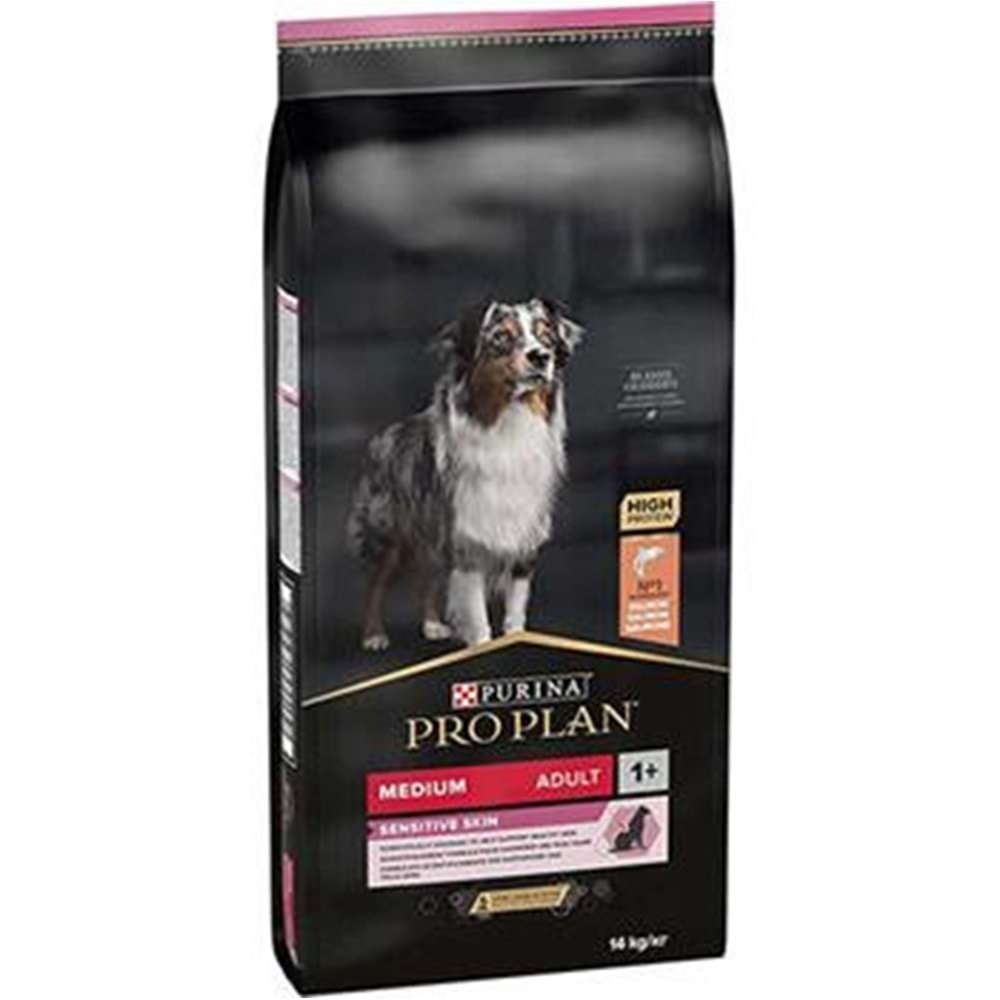 ProPlan Yetişkin Köpek Maması Orta Boy Irk Somonlu 14 Kg