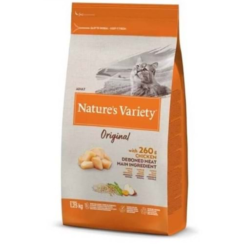 Natures Variety Tahılsız Tavuklu Yetişkin Kedi Maması 1.25 kg