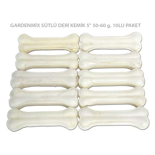 Gardenmix Sütlü Deri Kemik12Cm 50-60 G. 10Lu Paket