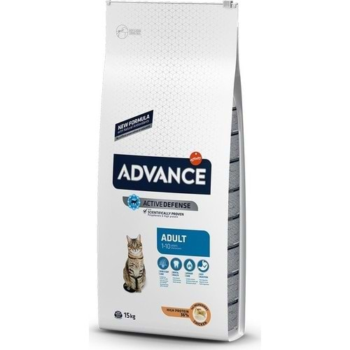 Advance Adult Tavuklu Pirinçli Yetişkin Kedi Maması 15 Kg