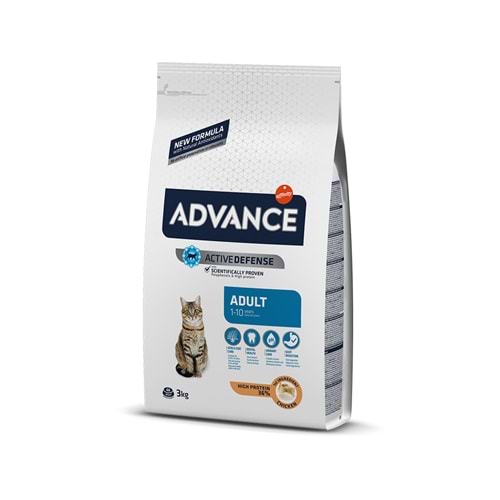 Advance Cat Adult Chıcken & Rıce 3 Kg