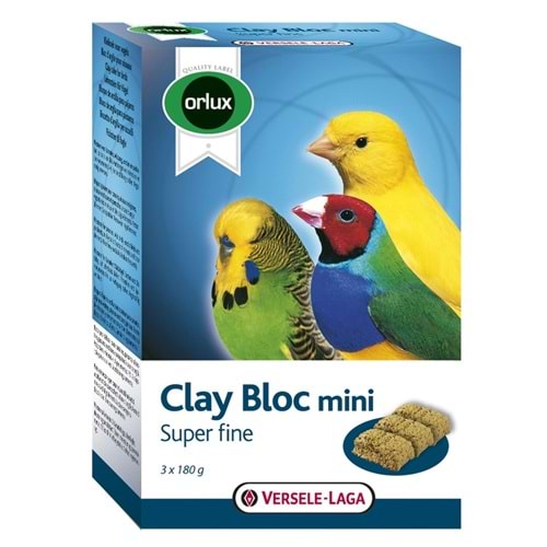Versele Laga Orlux Clay Blok Mını 540 G.