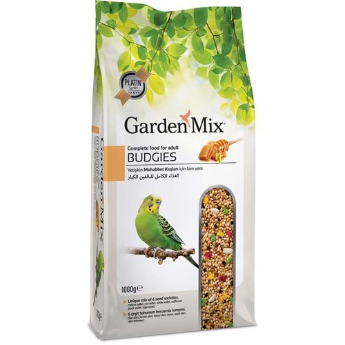 Gardenmix Platin Ballı Muhabbet Kuş Yemi 1kg