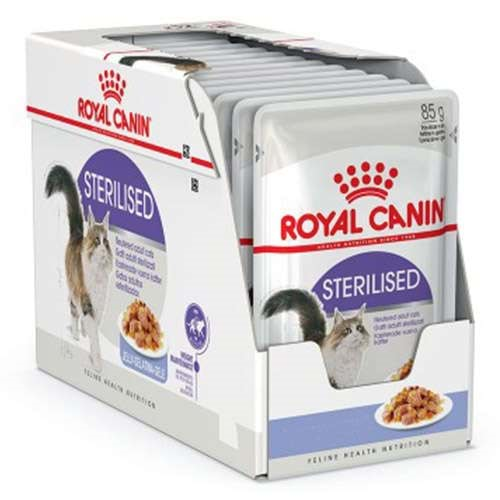 Royal Canin Gravy Sterilised Kısırlaştırılmış Yaş Kedi Maması 85 Gr - (12 Adet x 85 Gr)