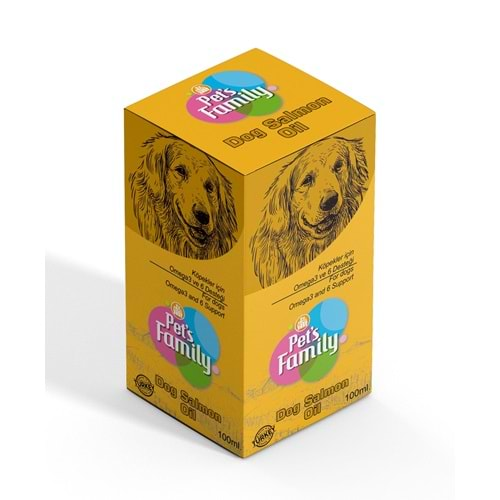 Pets Family Köpek Somon Yağı 100 ML