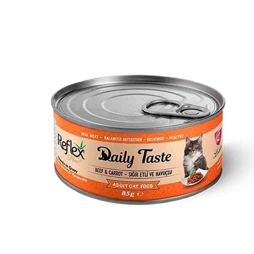 Reflex Daily Taste Sığır Etli ve Havuçlu 85 gr