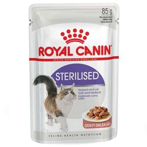 Royal Canin Sterilised Soslu Kısırlaştırılmış Kedi Konservesi 85 Gr