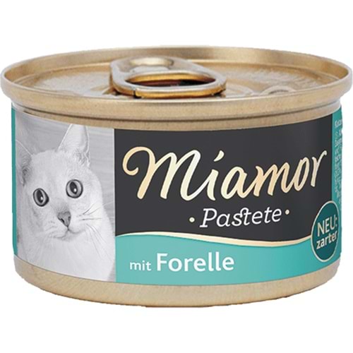 Mıamor Pastete Alabalıklı Kedi Konservesi 85 G