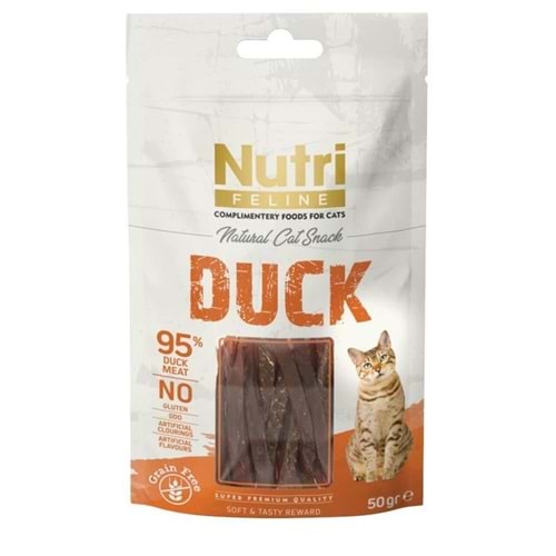Nutri Feline Duck Snack 50 Gr