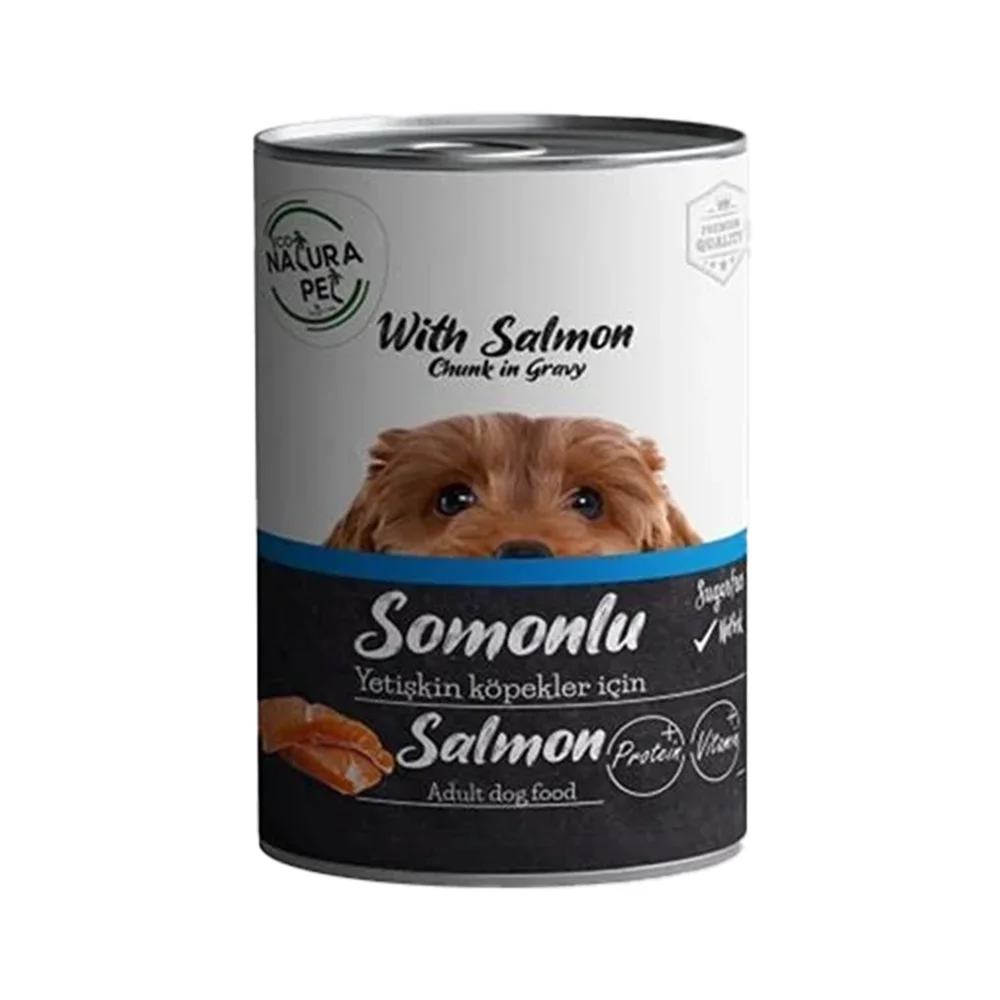 Eco Natura Pet Somonlu Yetişkin Köpek Konserve Maması (400 g)