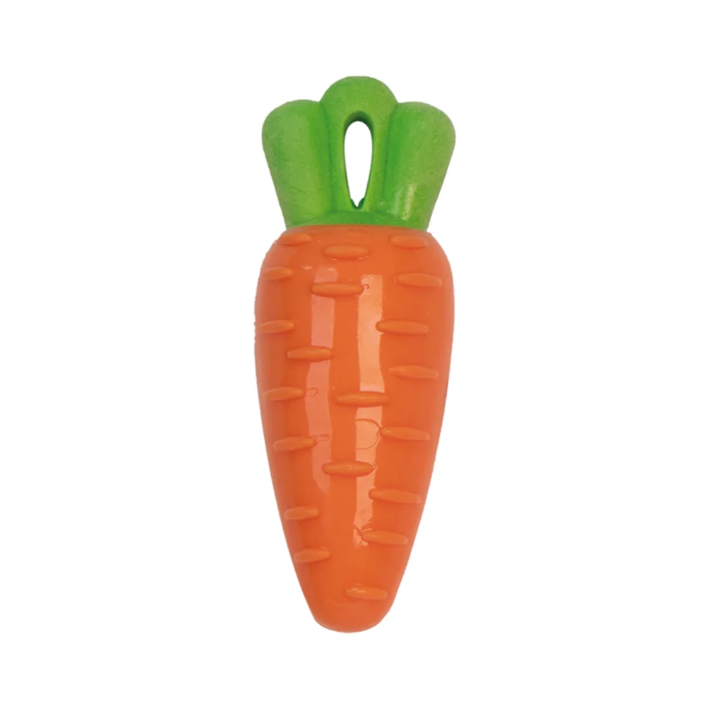 Eastland Plastik Sesli Havuç Köpek Oyuncağı (14 cm)