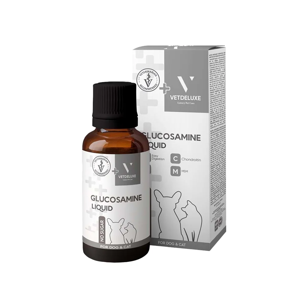 Vetdeluxe Glucosamine Eklem ve Kas Geliştirici Vitamin Likit (500 ml)