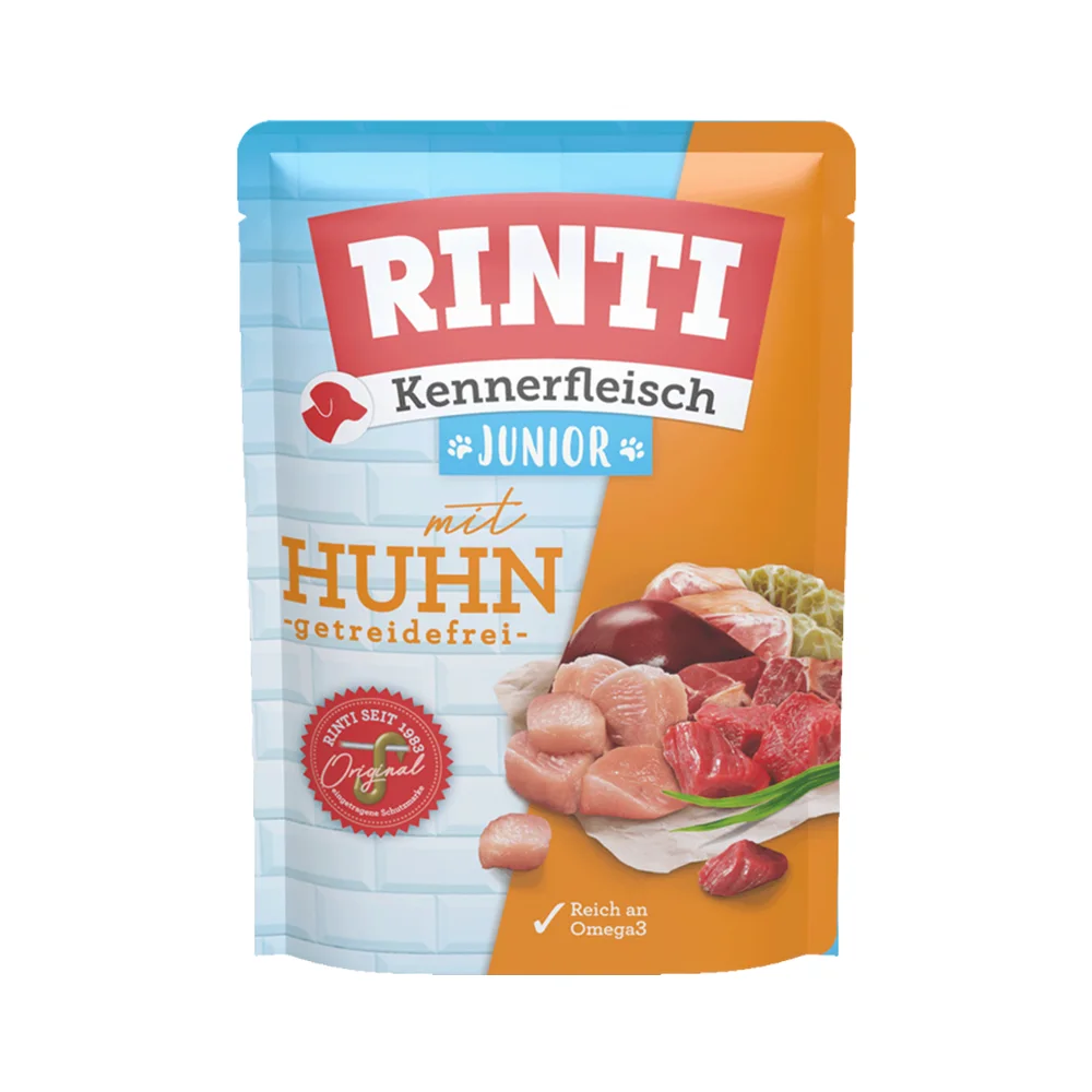 Rinti LB Tavuk Etli Yavru Köpek Yaş Maması (400 g)