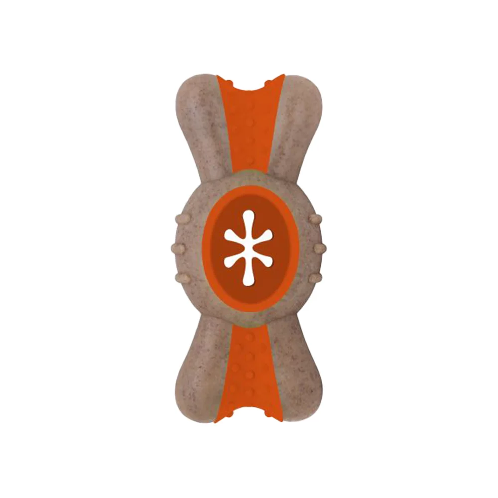 Nunbell Plastik Çapraz Kemik Köpek Oyuncağı (14 cm)