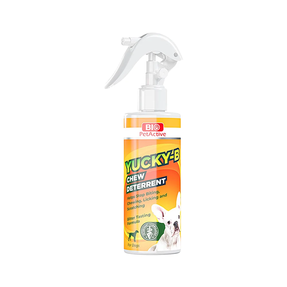 Bio PetActive Yucky-B Köpekler İçin Uzaklaştırıcı ve Çiğneme Önleyici Sprey (250 ml)