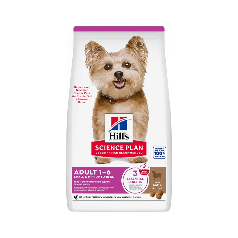 Hill's Science Plan Kuzu Etli Küçük Irk Yetişkin Köpek Maması (1,5 kg)