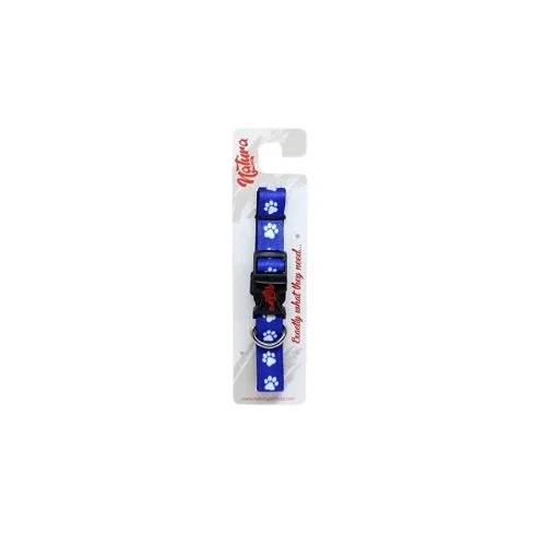 Natura Collor Patterned Blue Boyun Tasması (M - L)